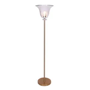 GLASSY FLOOR LAMP