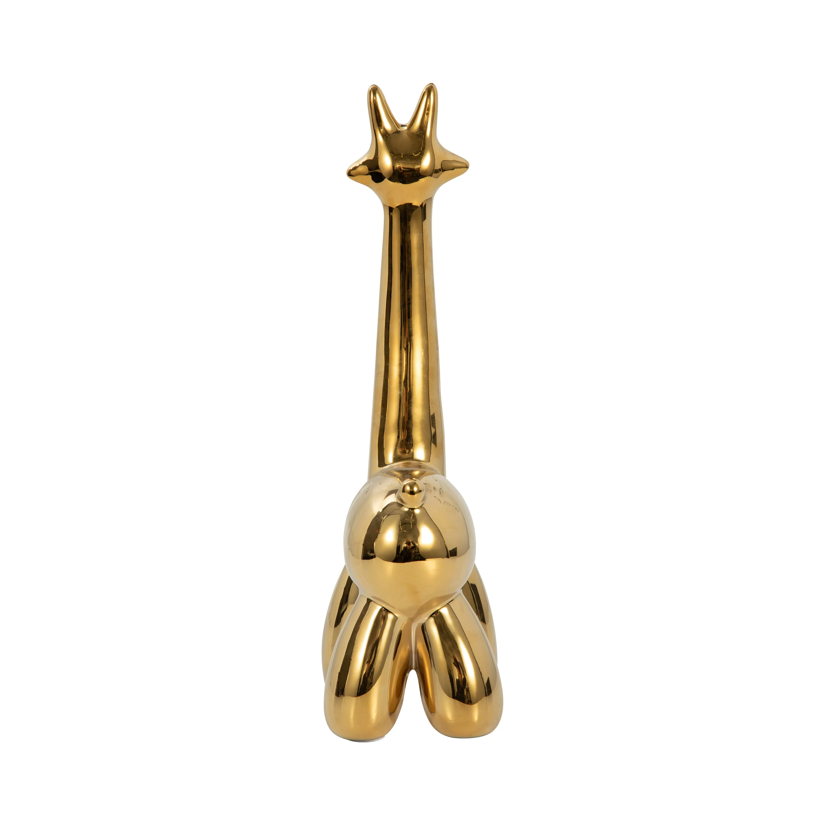 GOLD GIRAFFE BALLOON ANIMAL