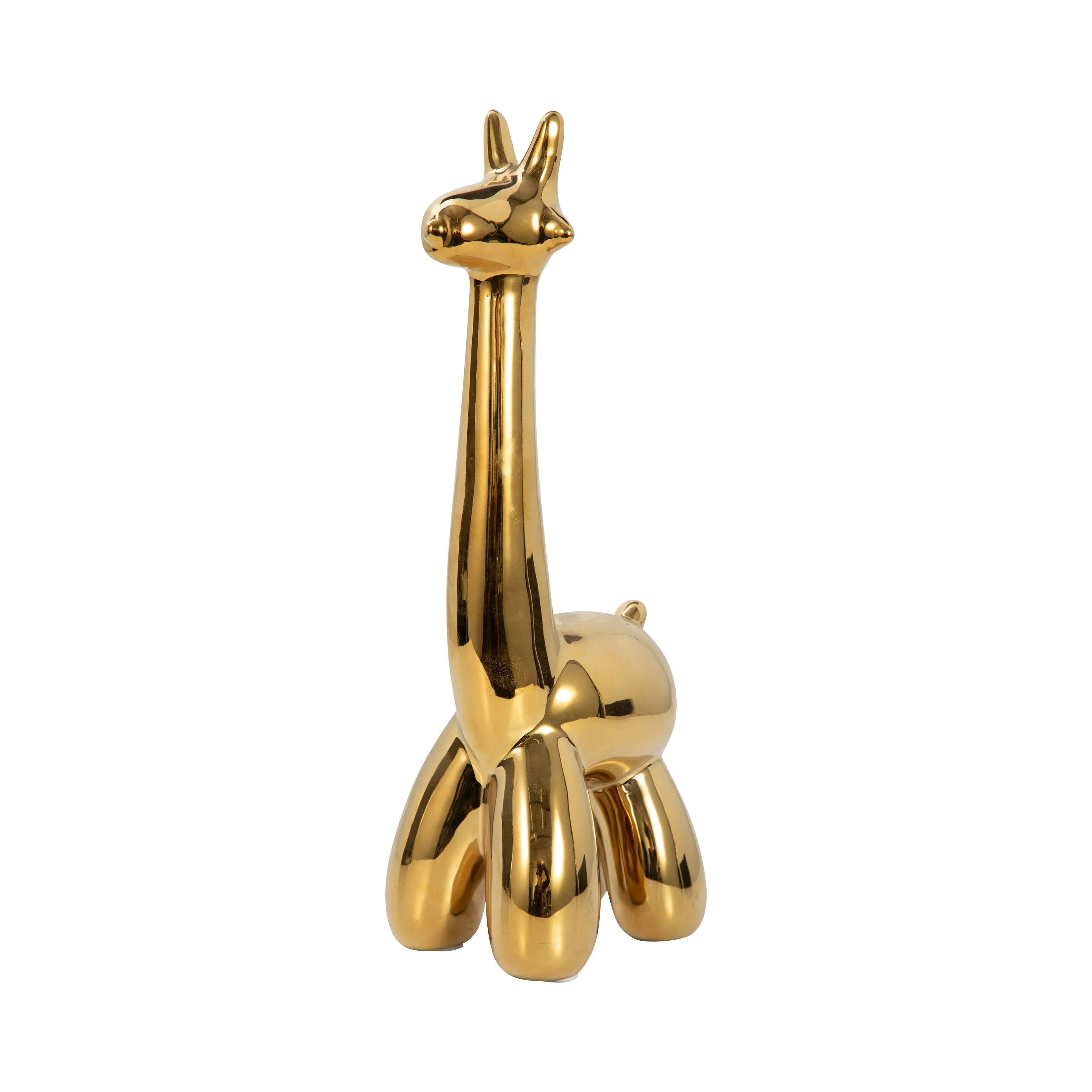 GOLD GIRAFFE BALLOON ANIMAL