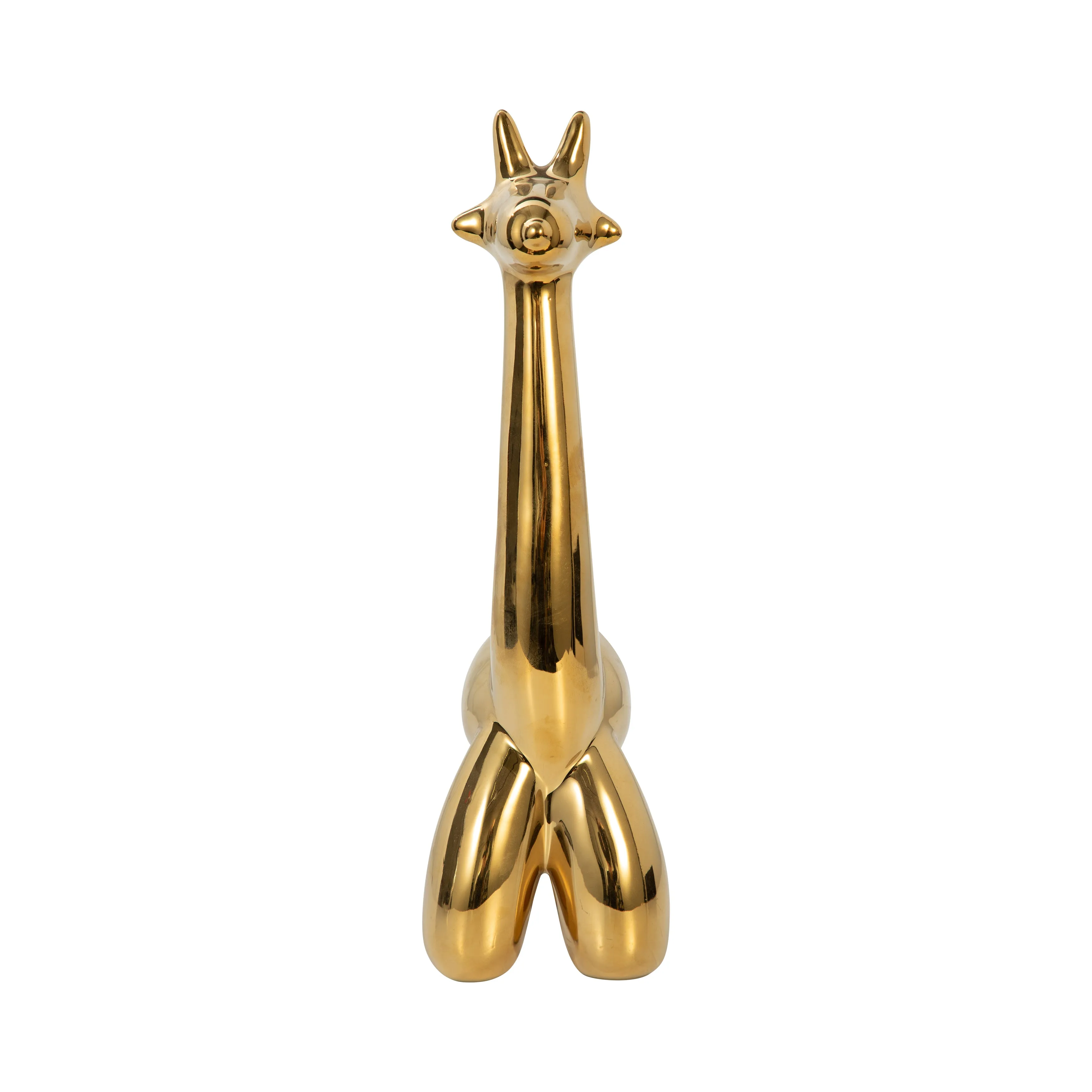 GOLD GIRAFFE BALLOON ANIMAL
