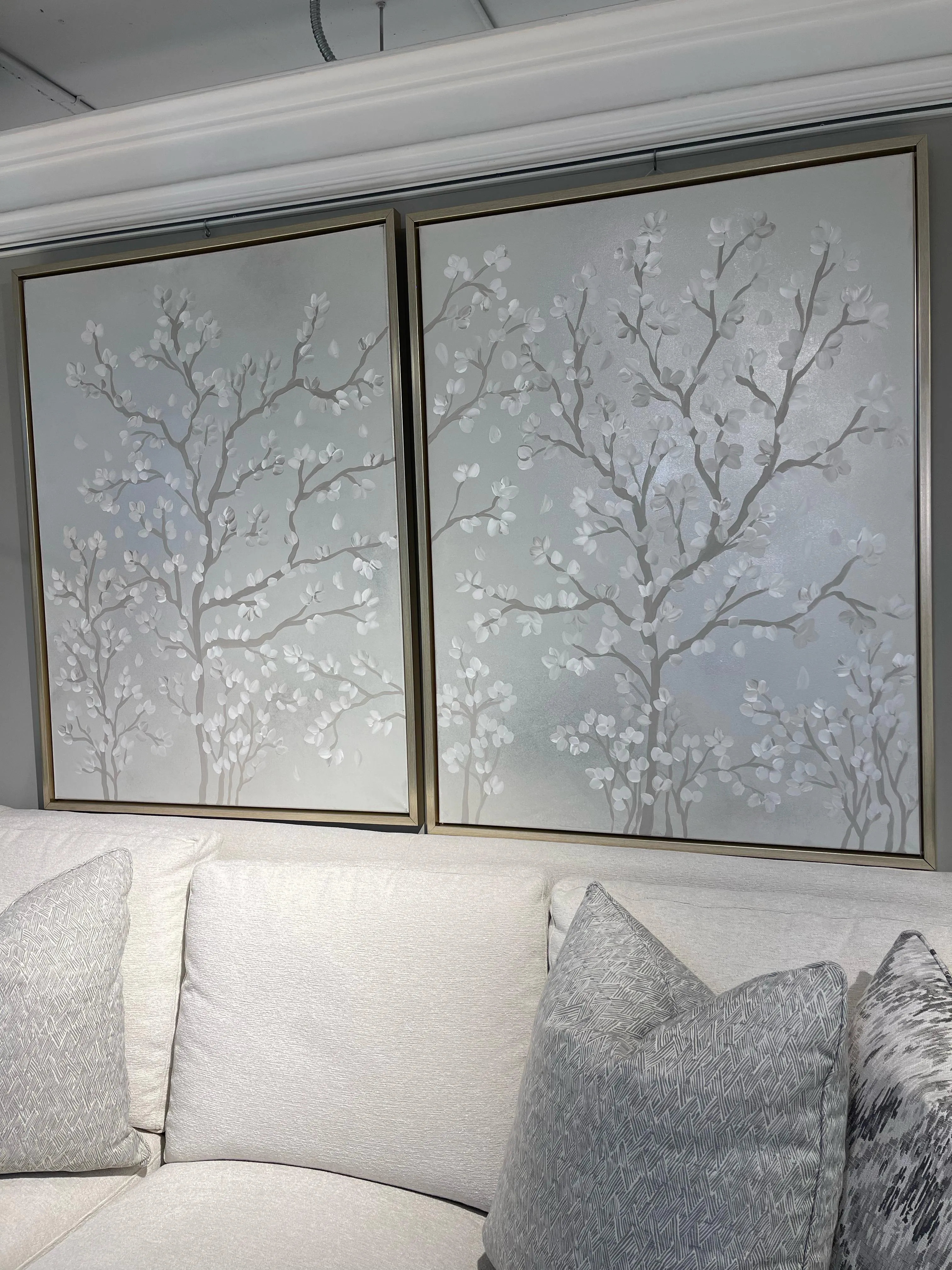 Golden Blossom 2 - Wall Paintings