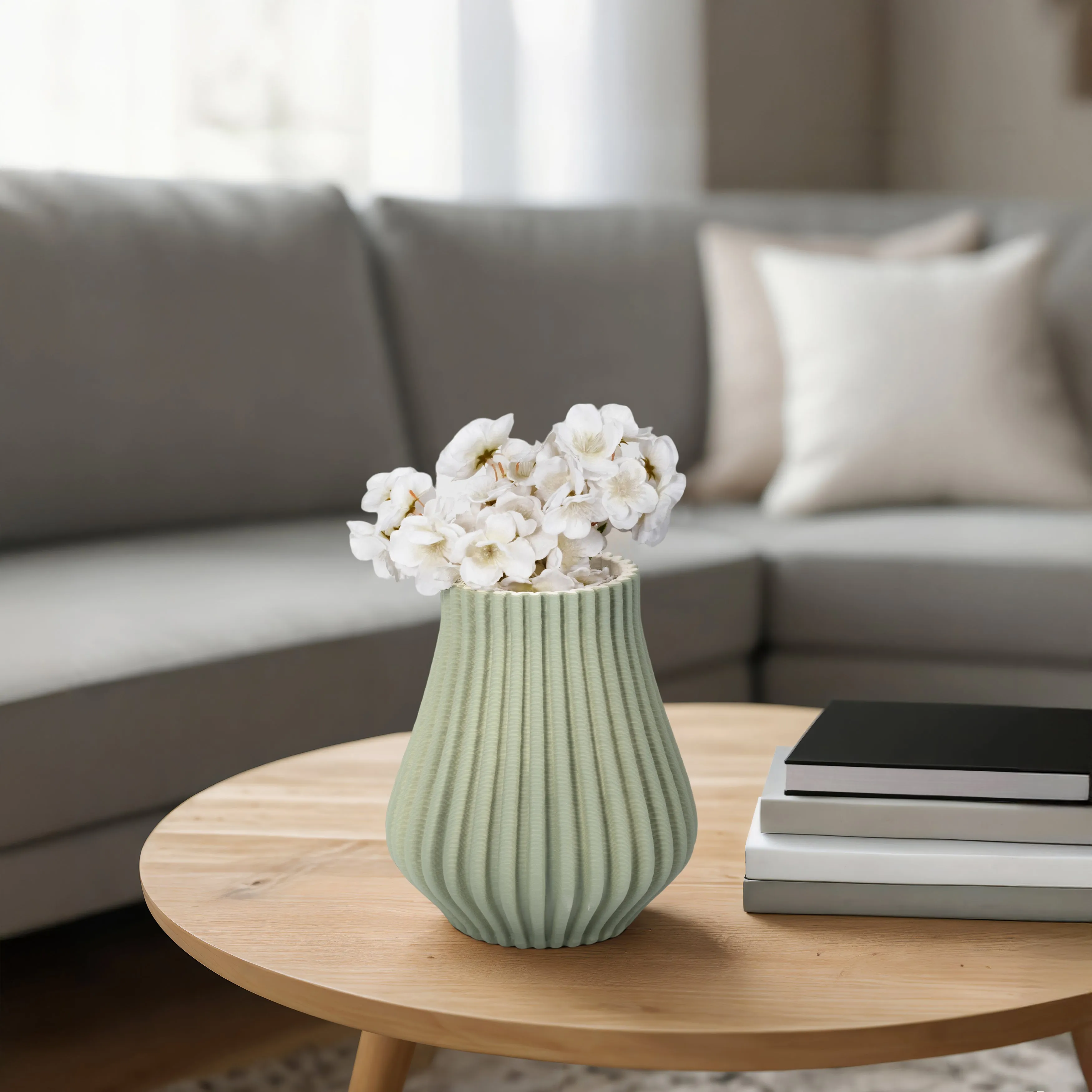 HIGH TEMPERATURE 3D PRINTING PORCELAIN DECORATIVE VASES