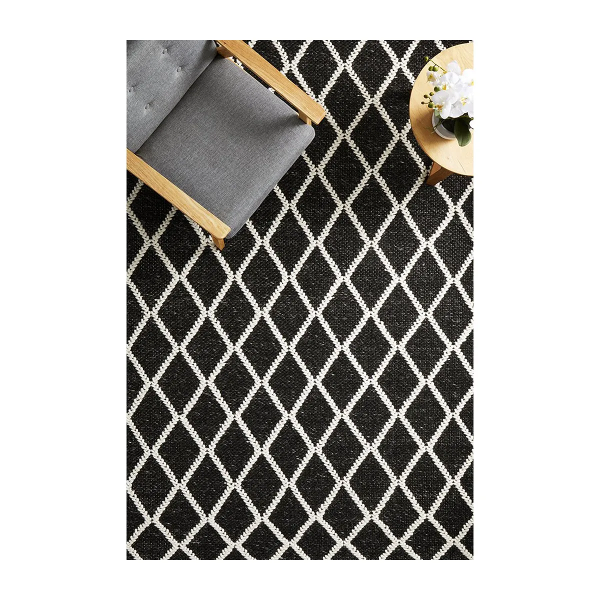 Huxley Rug (Black)