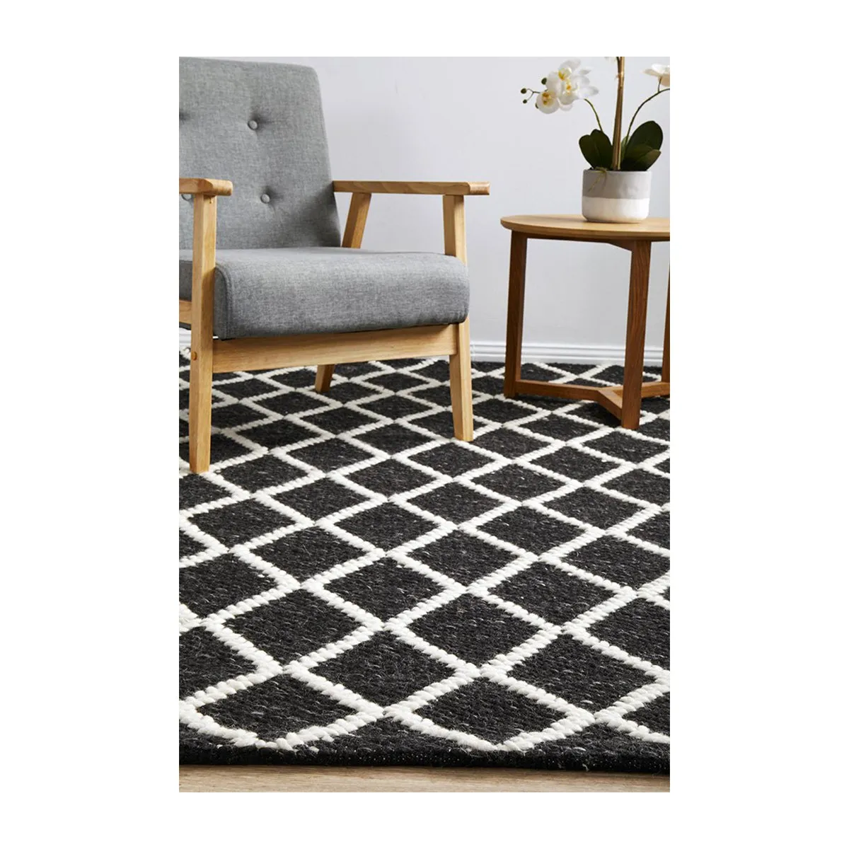 Huxley Rug (Black)