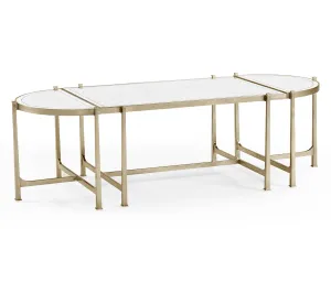 JC Modern - Luxe Collection - glomis & Silver Iron Bunching Tables