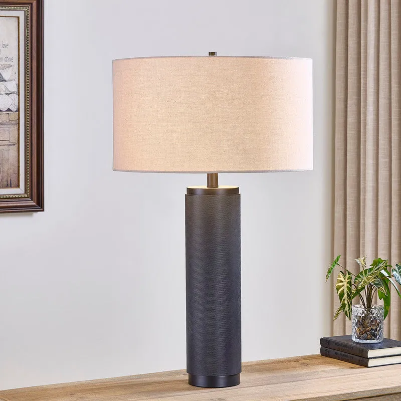 Large Matt Black Nostalgia Table Lamp