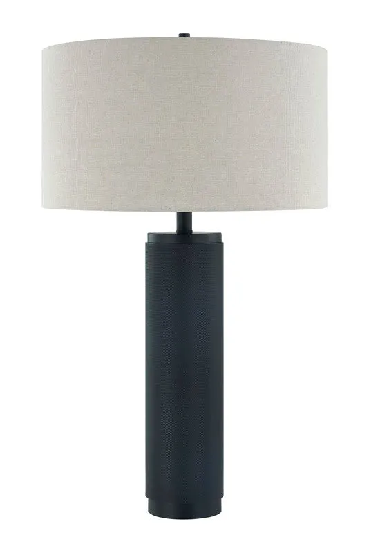 Large Matt Black Nostalgia Table Lamp
