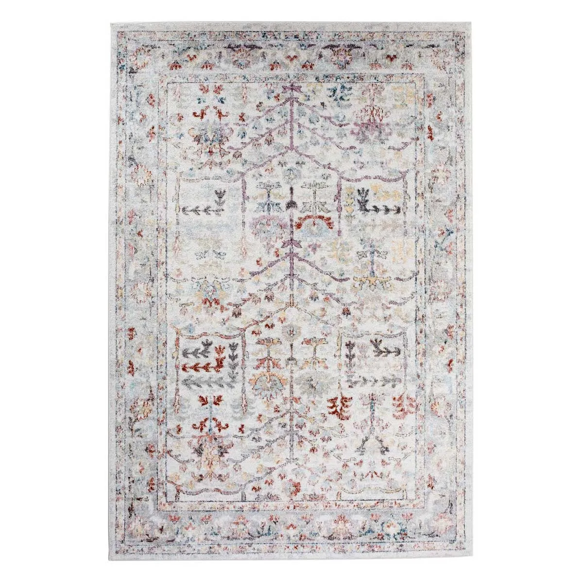Livvie Multi-Colour Distressed Rug