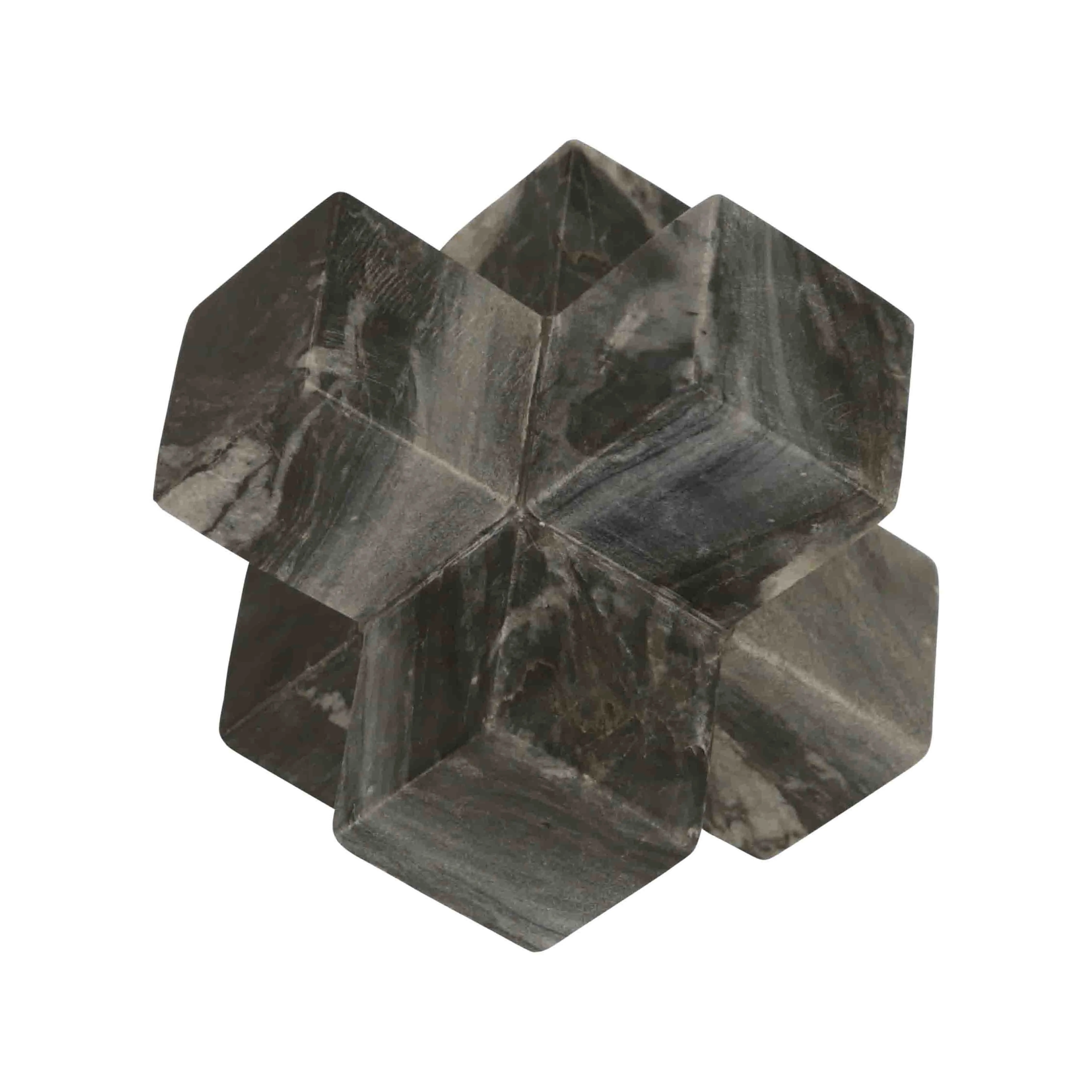 MARBLE 7" JACK DECOR, GRAY