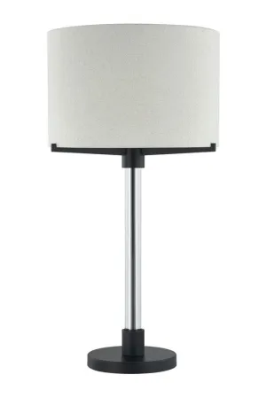 Matt Black Retro Table Lamp