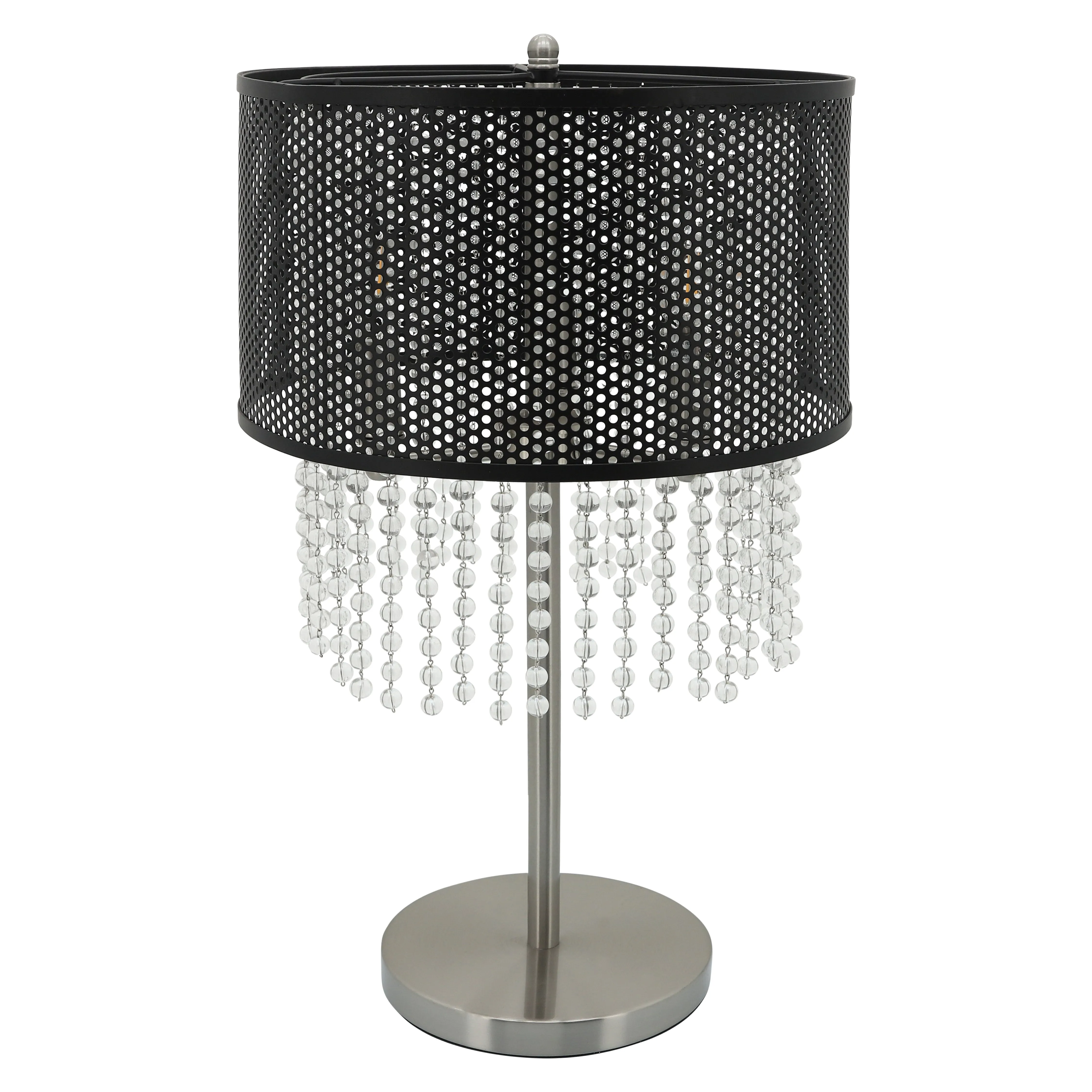 METAL  TABLE LAMP3 LIGHTS
