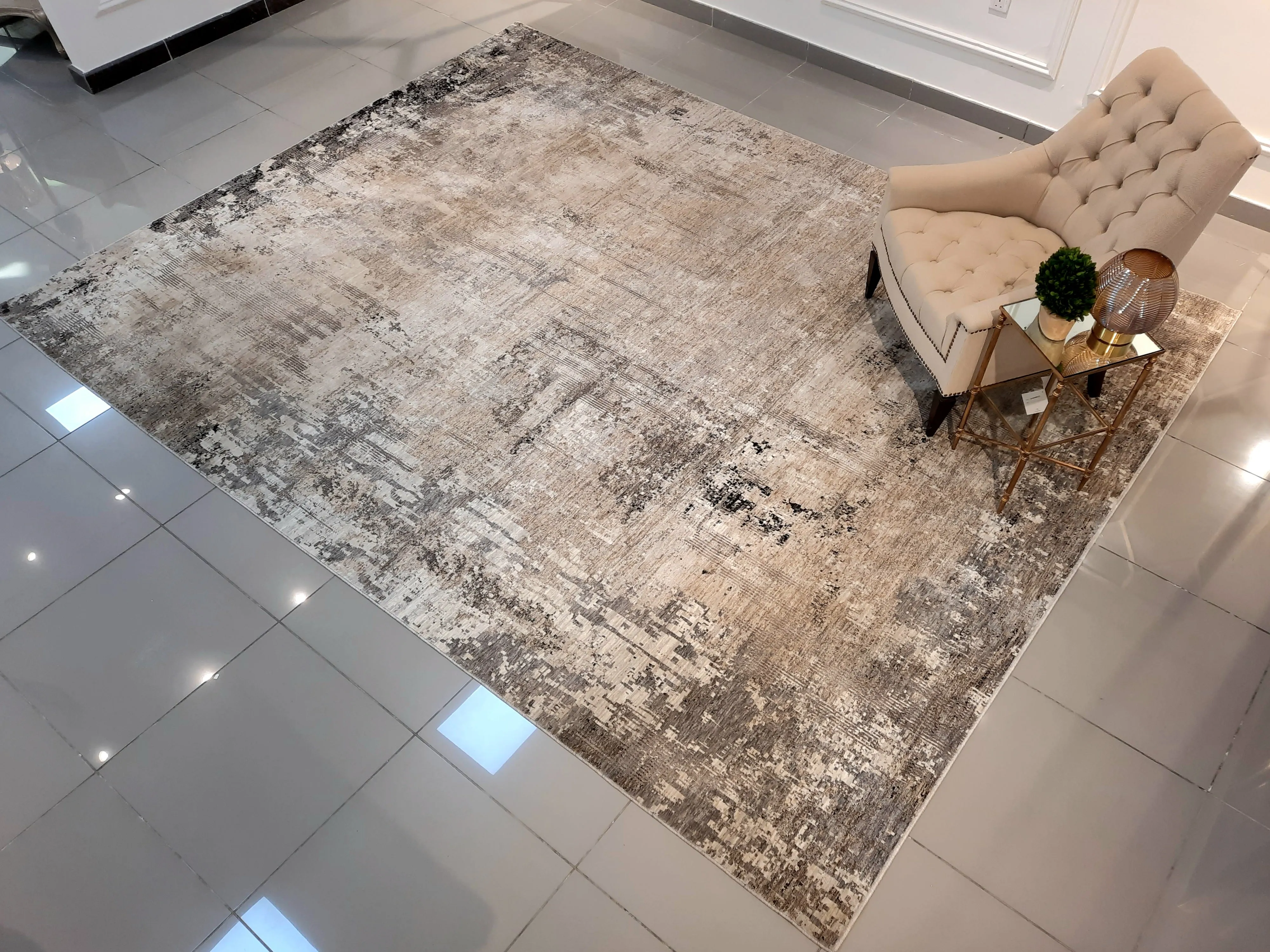 Nebulous rugs