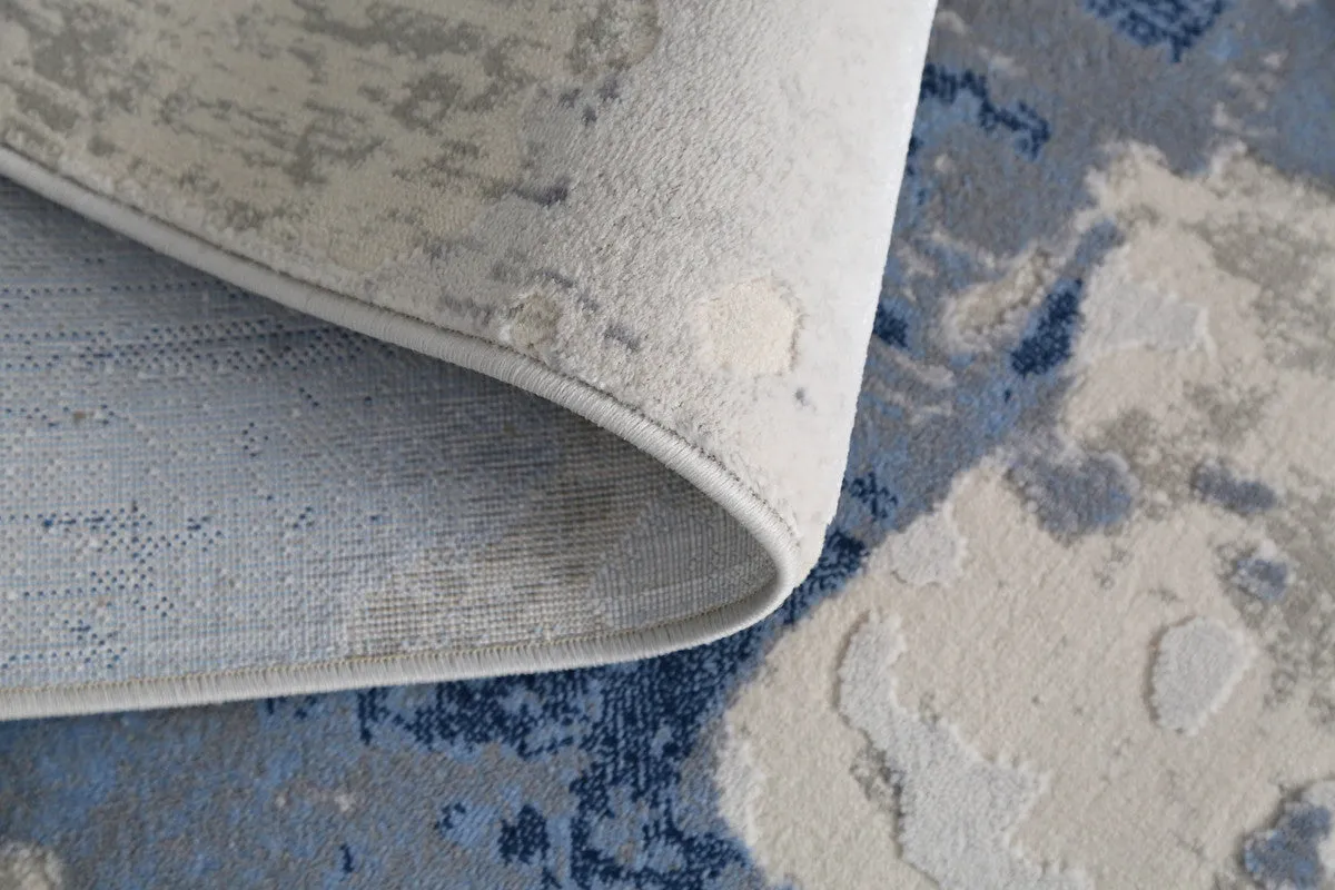 Onyx Beige blue Rug