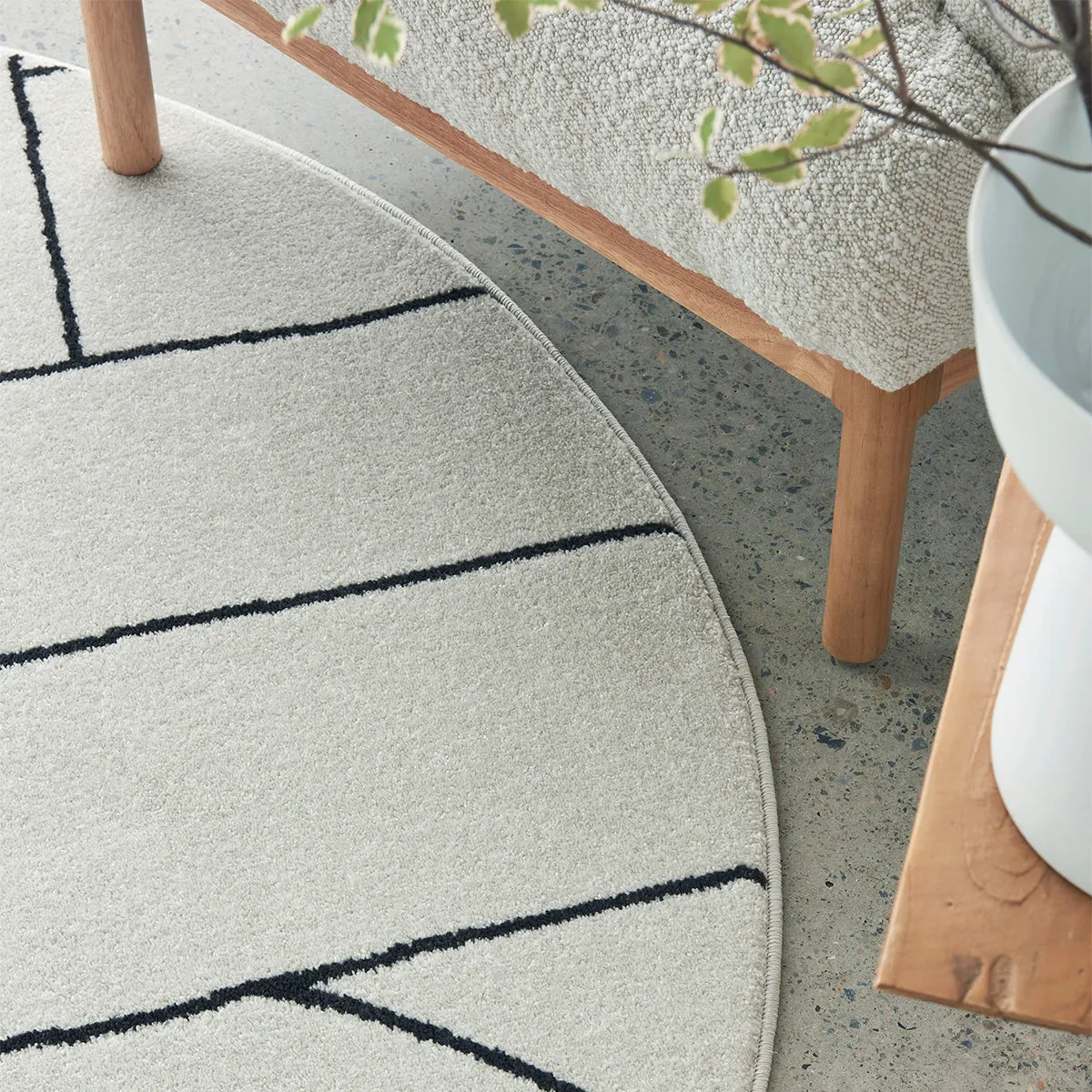 Paradise Fluer Round Rug
