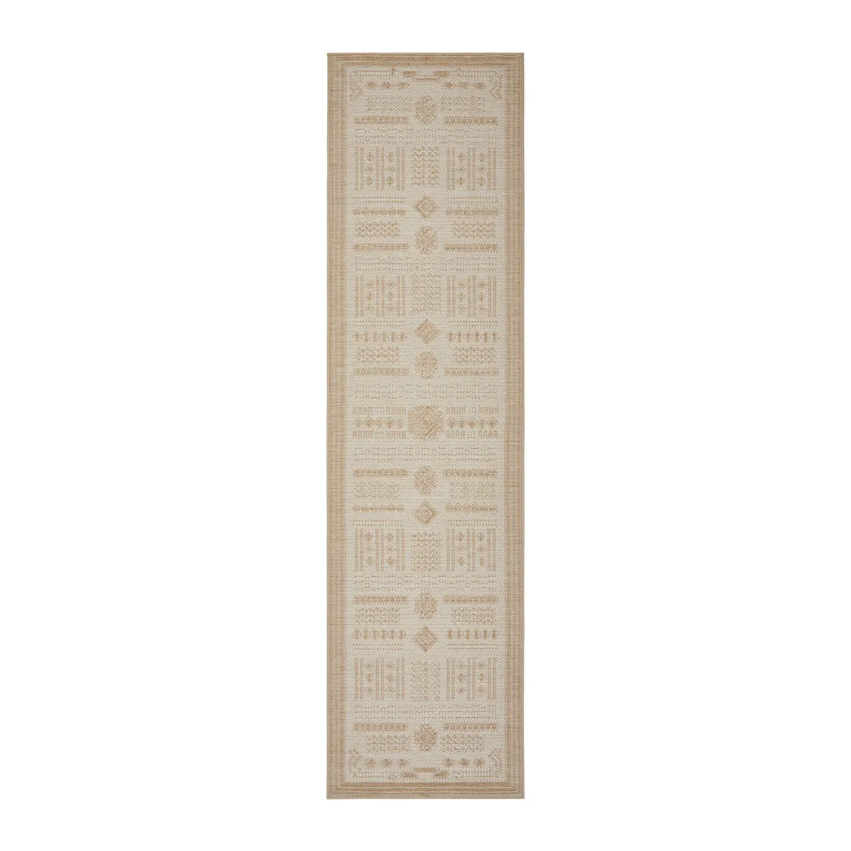 Patio Ziggy Runner Rug (Natural)