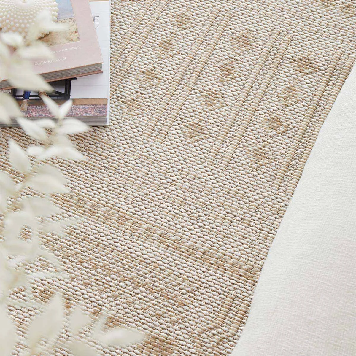 Patio Ziggy Runner Rug (Natural)