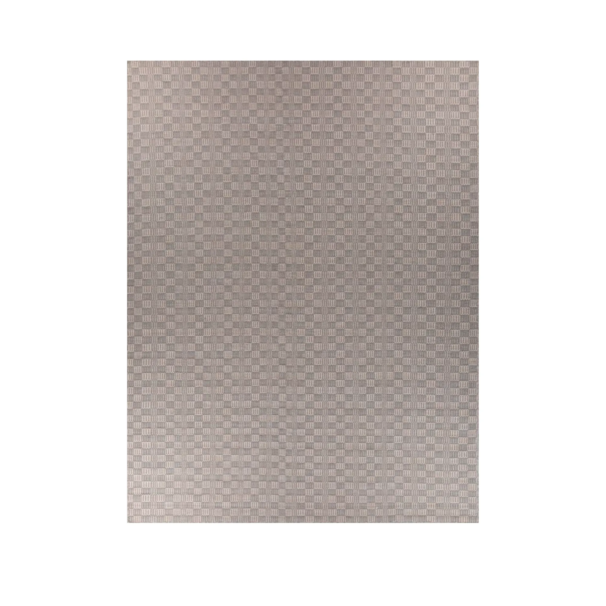 Pink Tint Dark Gray Rug