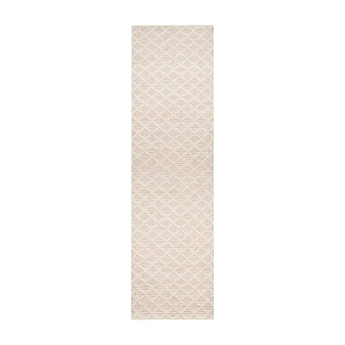 Piper Diamond Jute Runner Rug