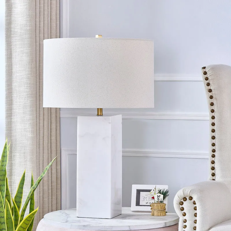 Quartz White MarbleTable Lamp
