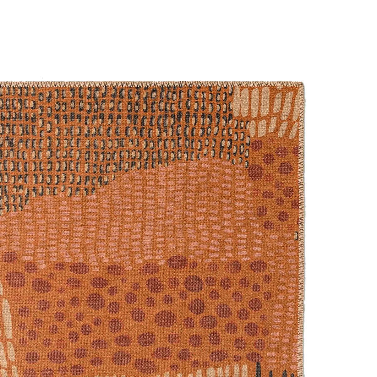 Quilt Jute Washable Rug