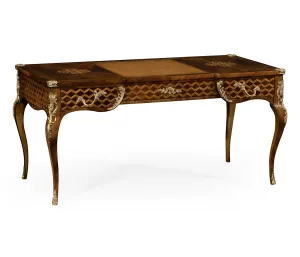 Regency Collection - Mahogany bureau with fine MOP & marquetry inlay