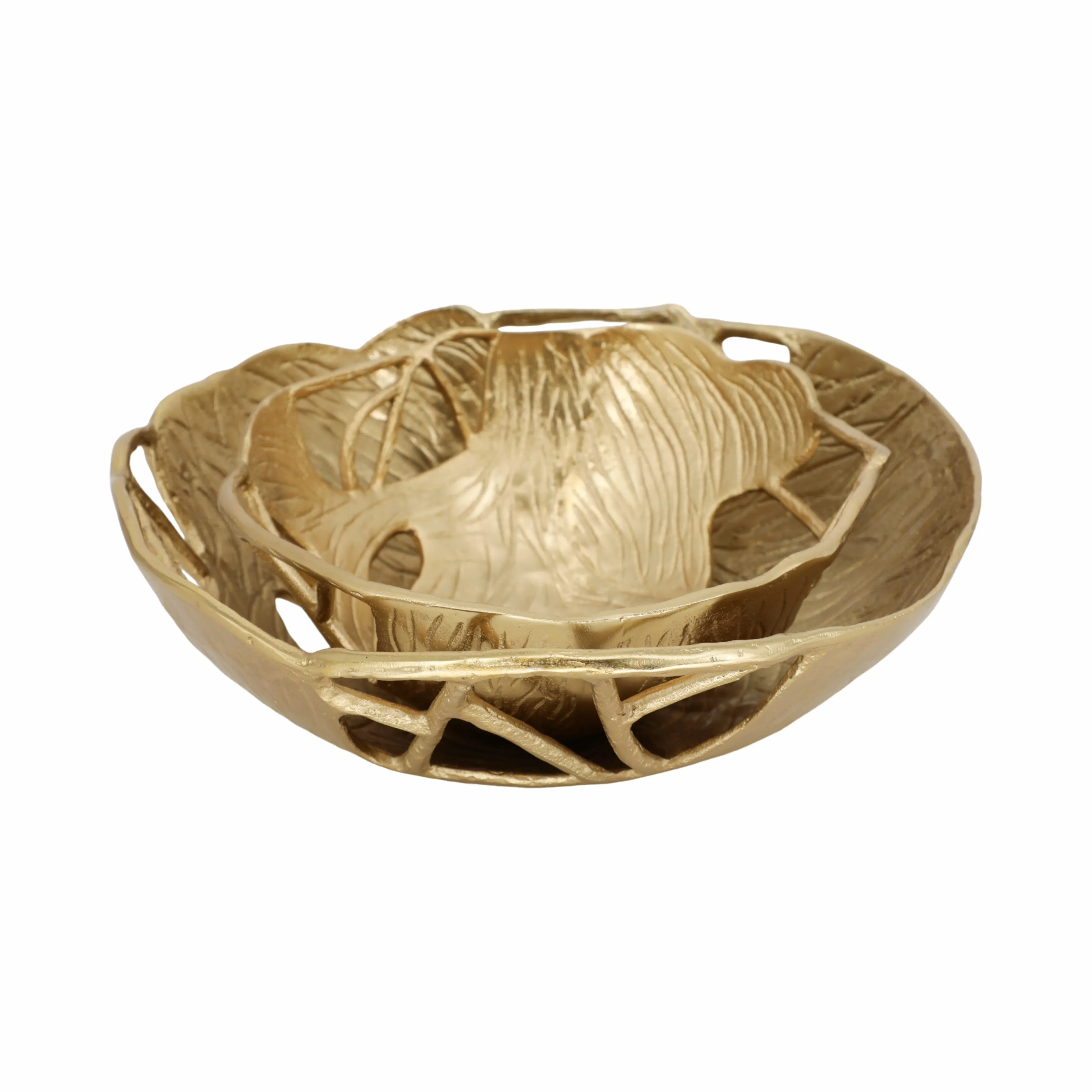 S/2 12/15" Marilyn Gold Bowls