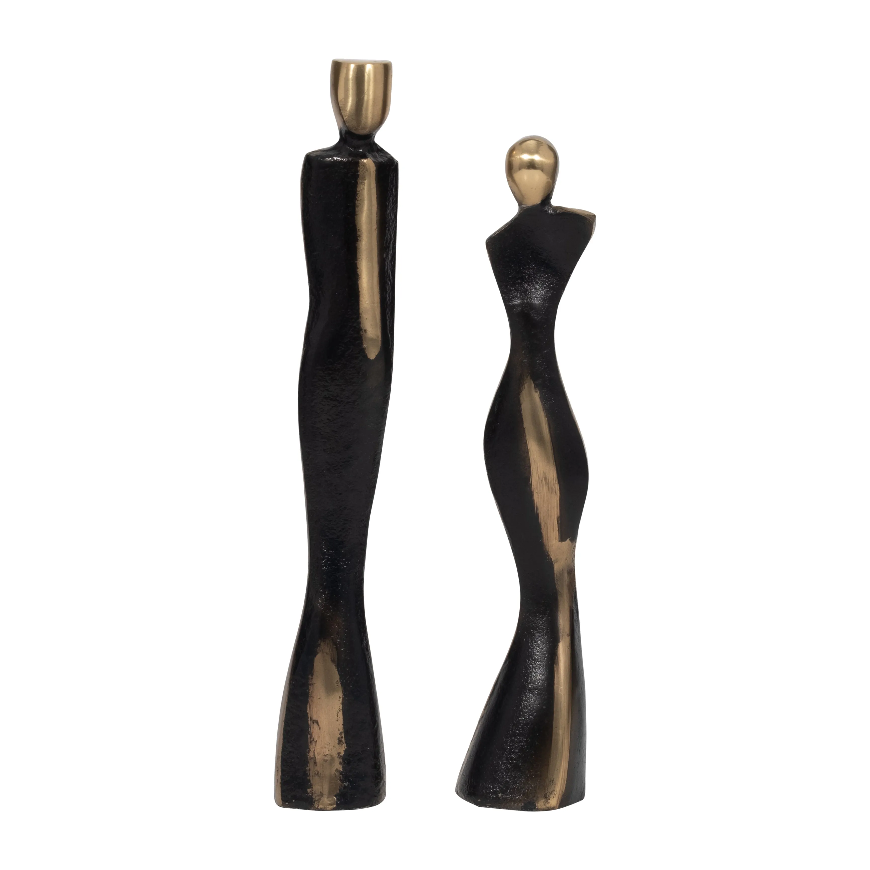 S/2 14/16" Torren Couple Statuary, Bronze