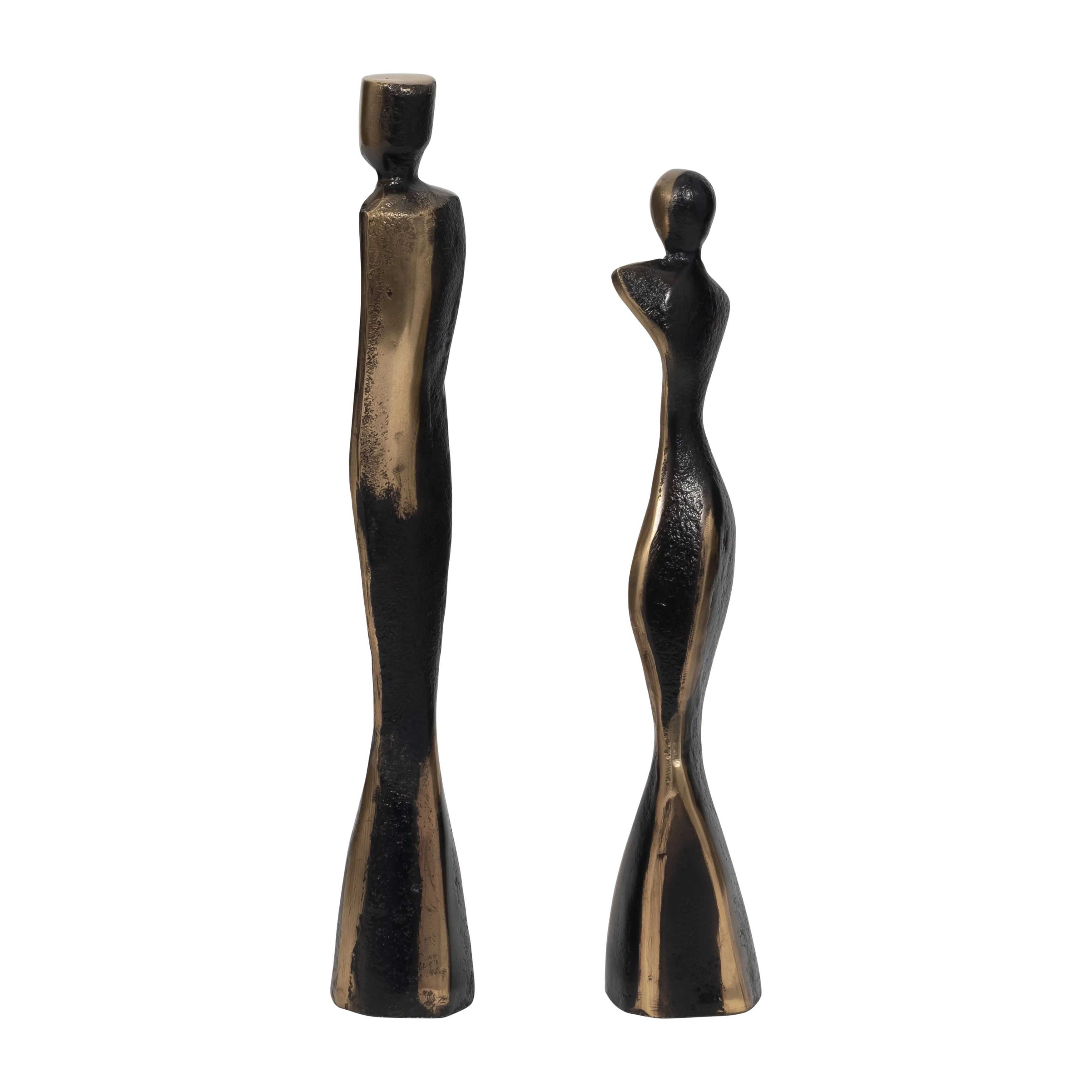 S/2 14/16" Torren Couple Statuary, Bronze