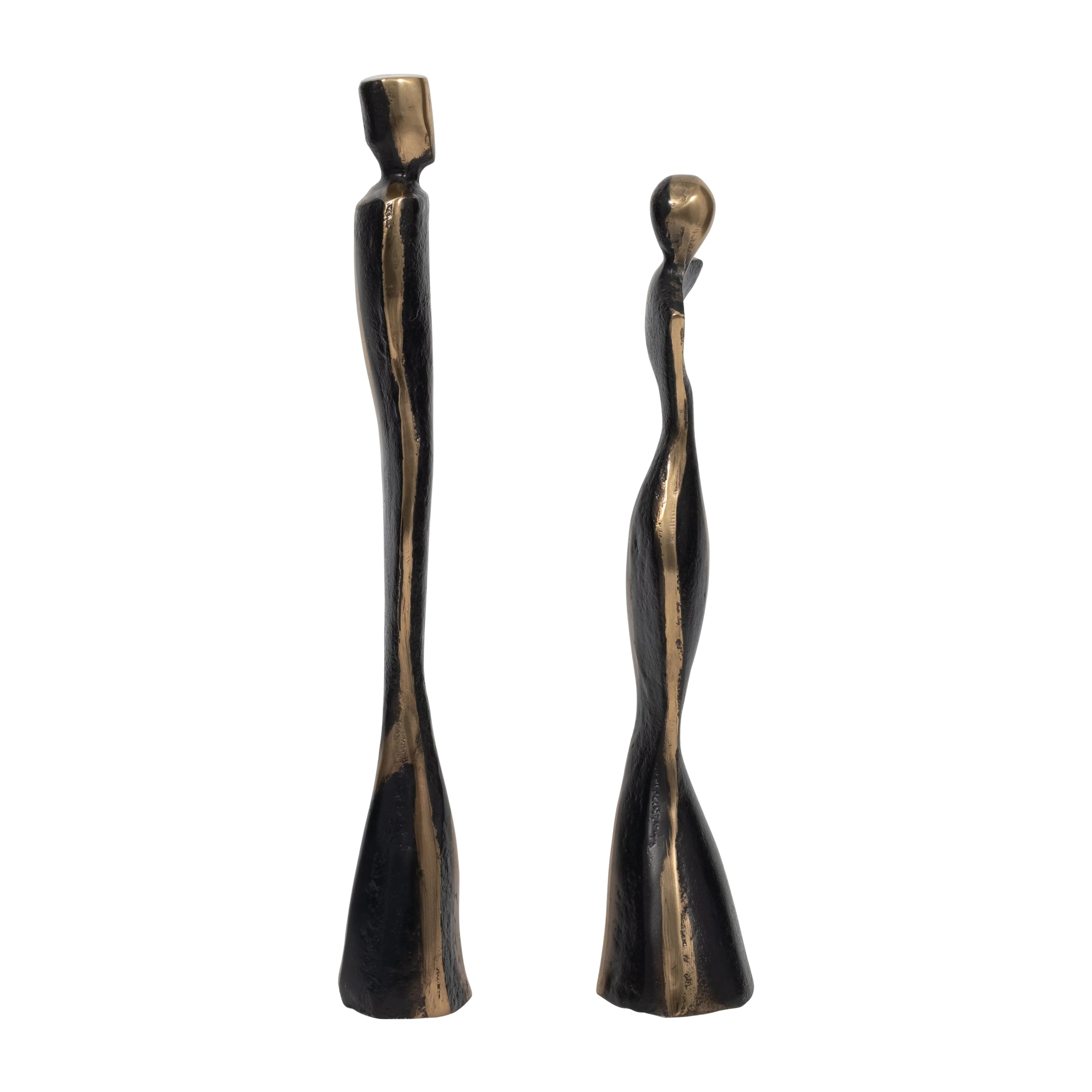 S/2 14/16" Torren Couple Statuary, Bronze