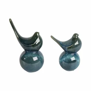 S/2  7/9" Corvallis Bird Statuary