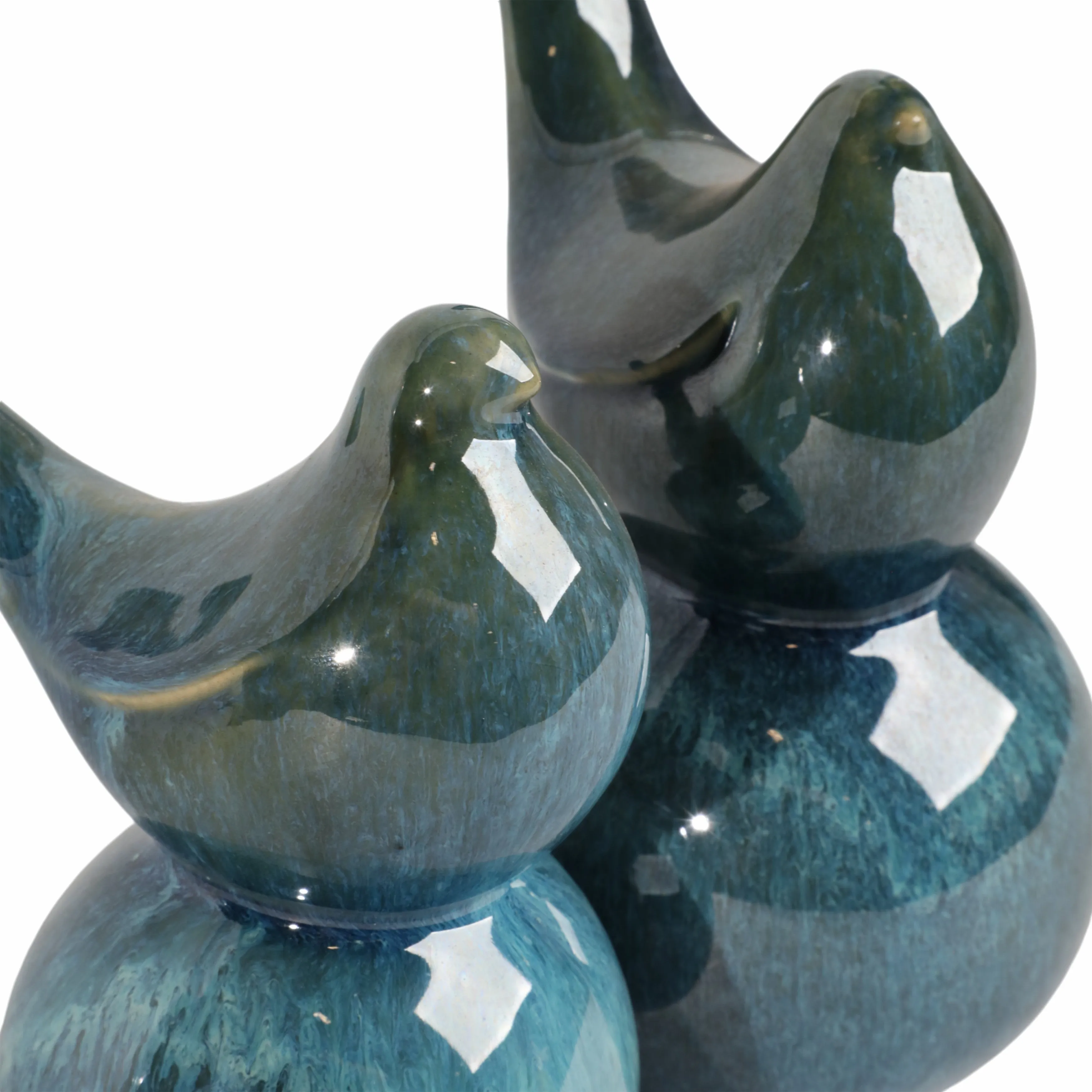 S/2  7/9" Corvallis Bird Statuary