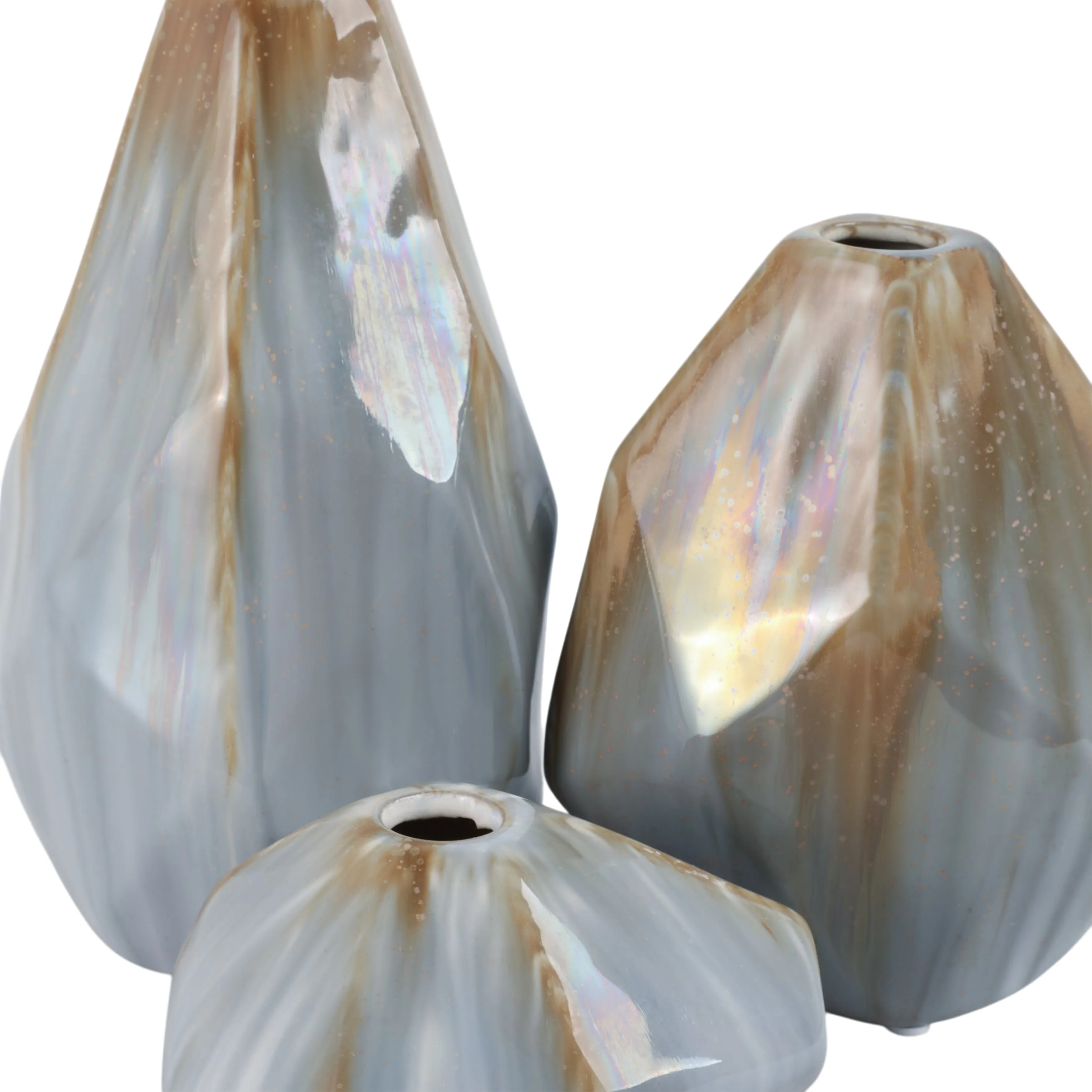 S/3 3/7/9" Canby Ceramic Vases