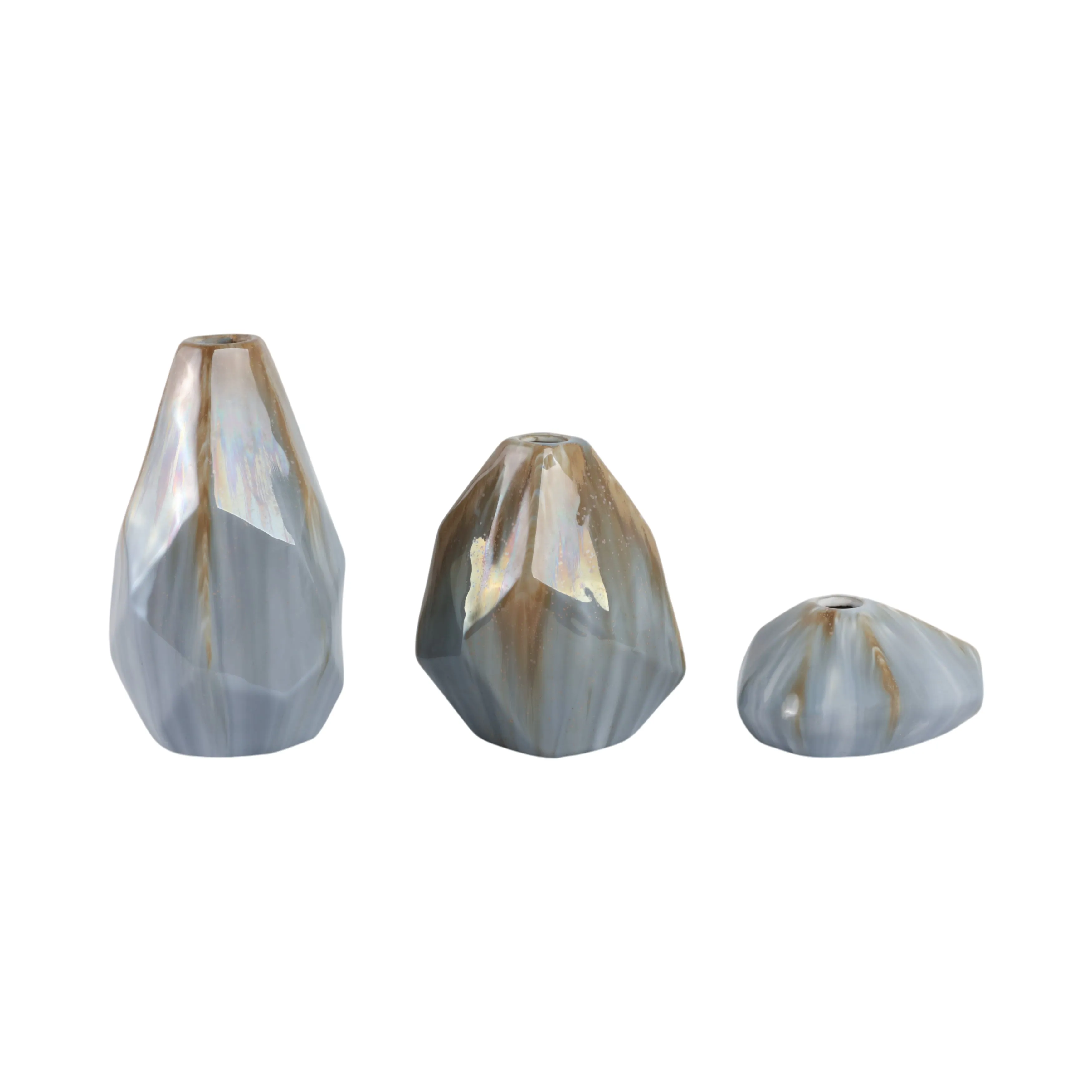 S/3 3/7/9" Canby Ceramic Vases