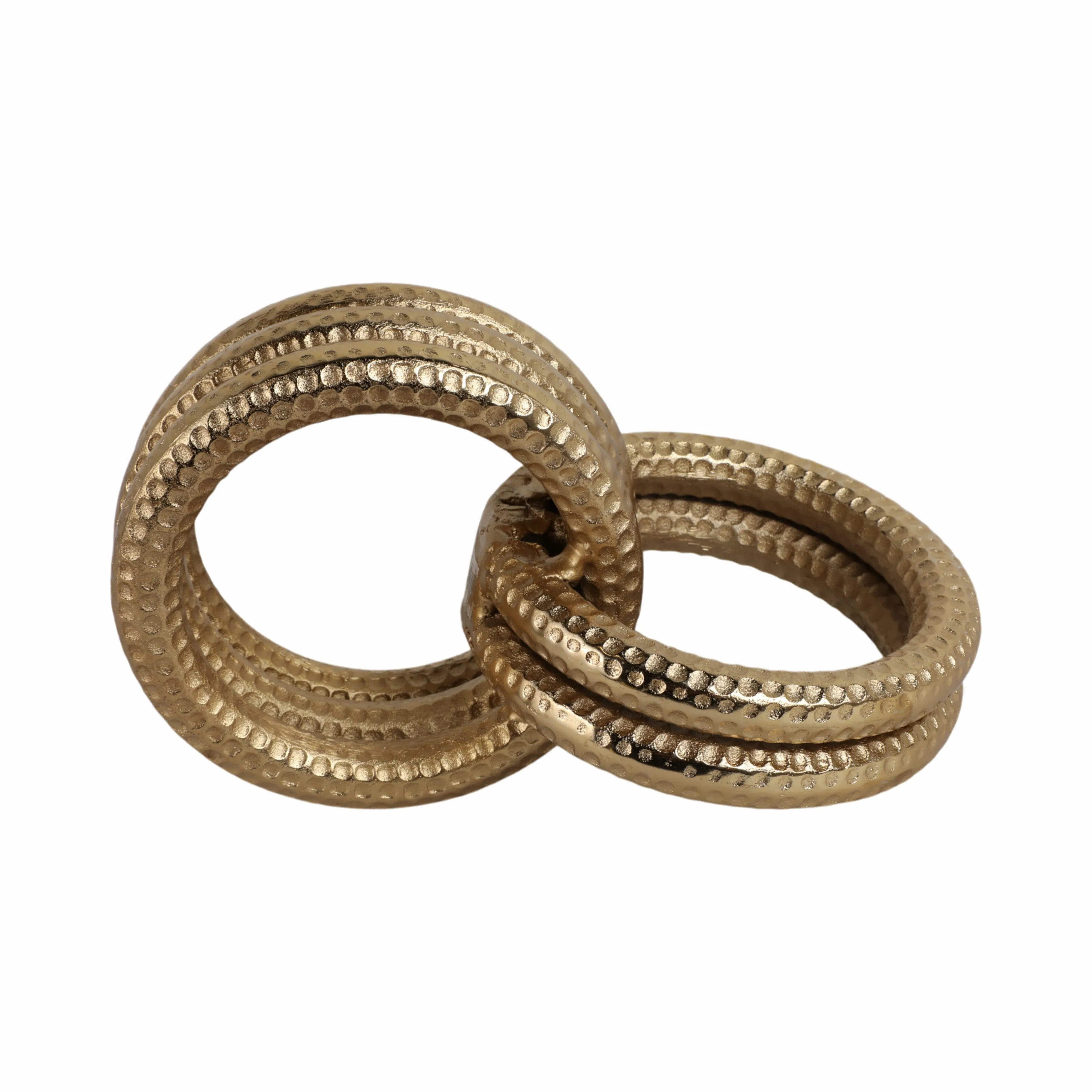 S/3 6/7/10" Dillingham Metal Gold Rings