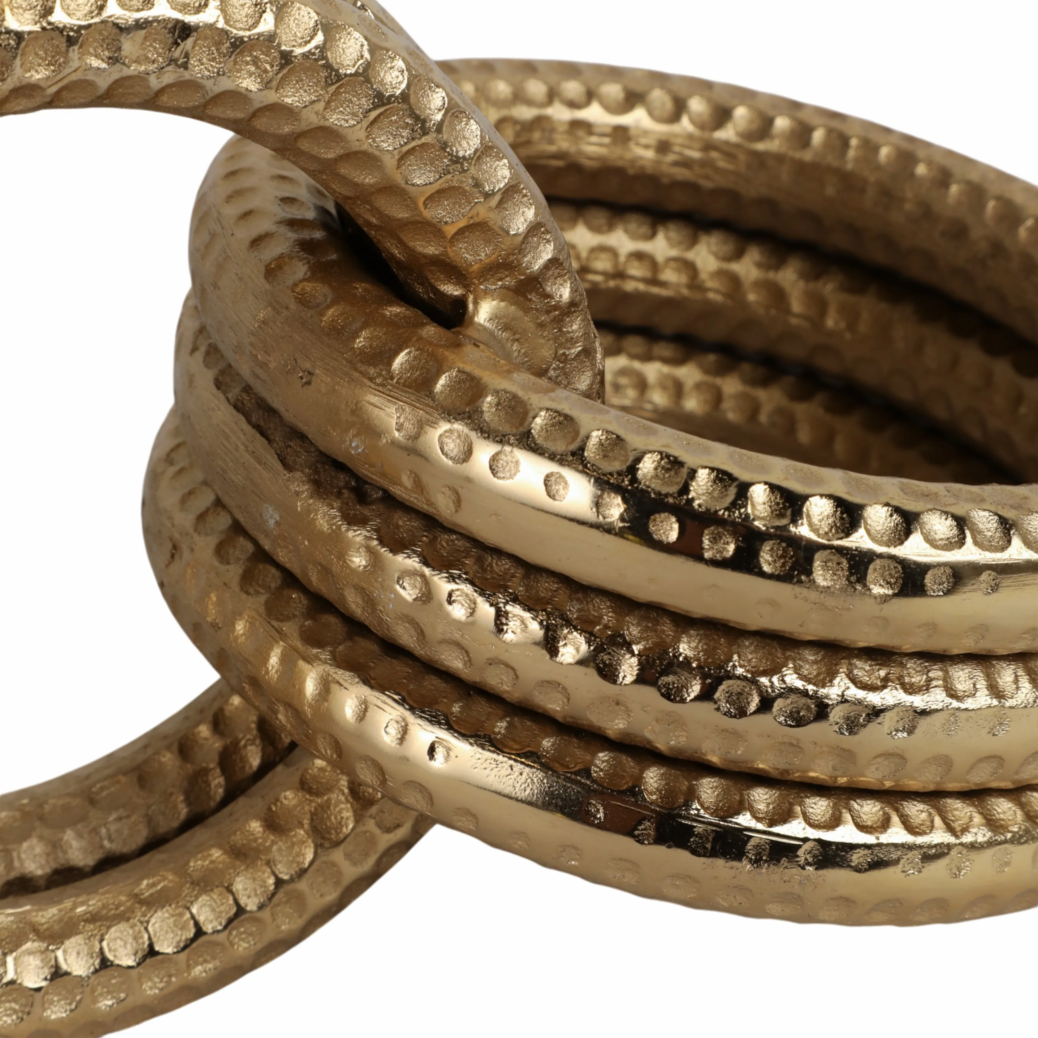 S/3 6/7/10" Dillingham Metal Gold Rings