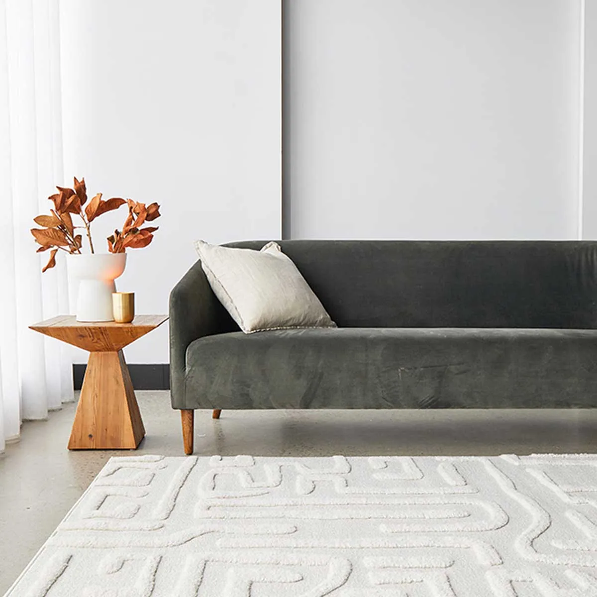 Serenade Arlo Rug (White)