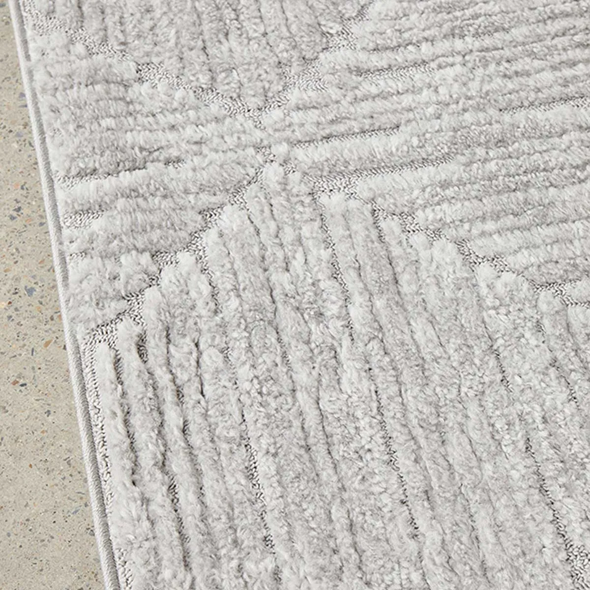 Serenade Shilo Rug (Silver)