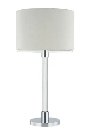 Silver Retro Table Lamp