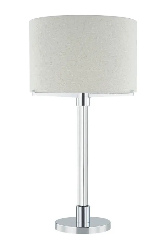 Silver Retro Table Lamp