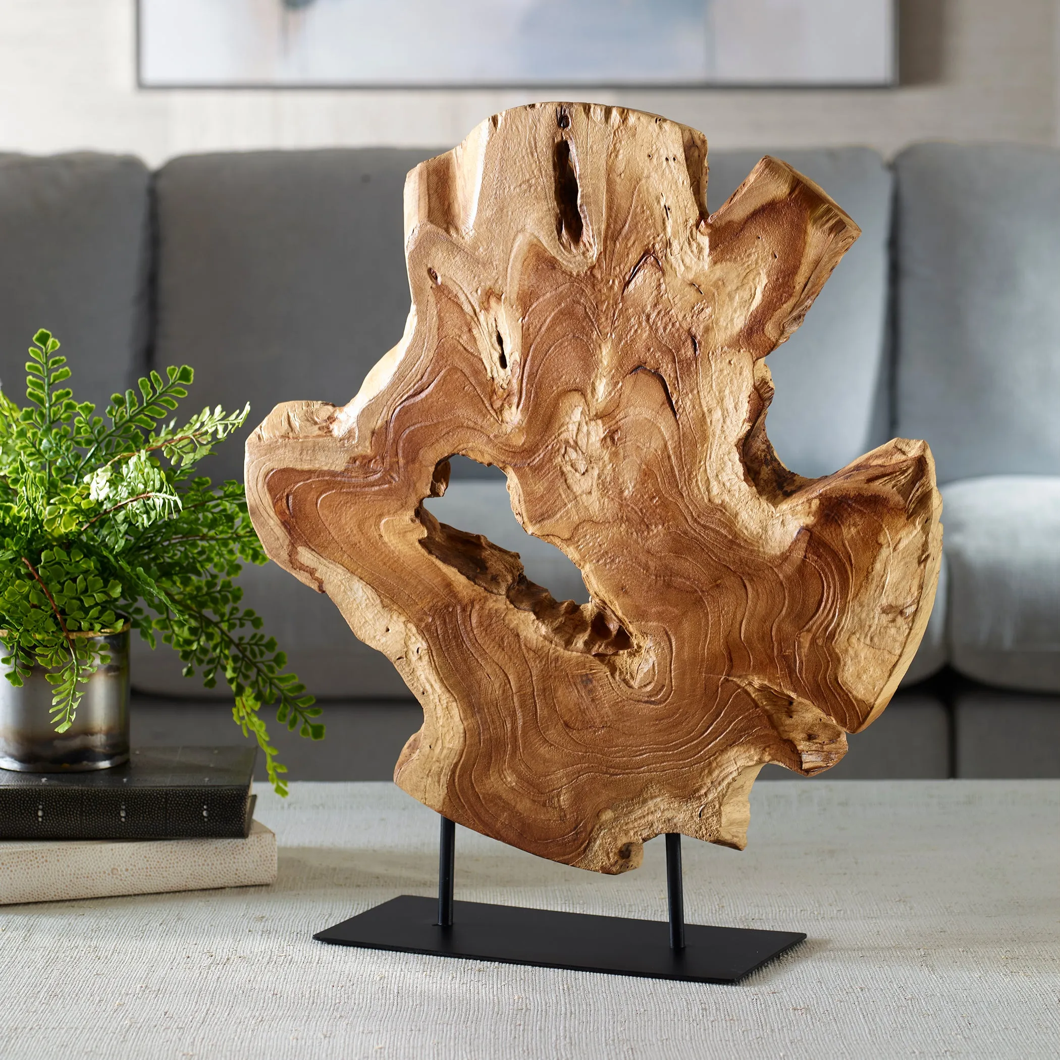 Uttermost Bahati Wood Natural Sculpture