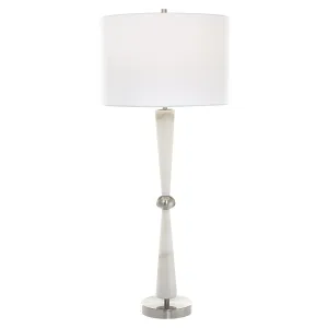 Uttermost Hourglass White Table Lamp