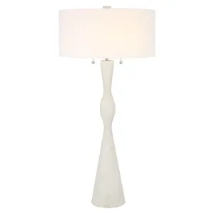 Uttermost Sharma Ivory Stone Table Lamp