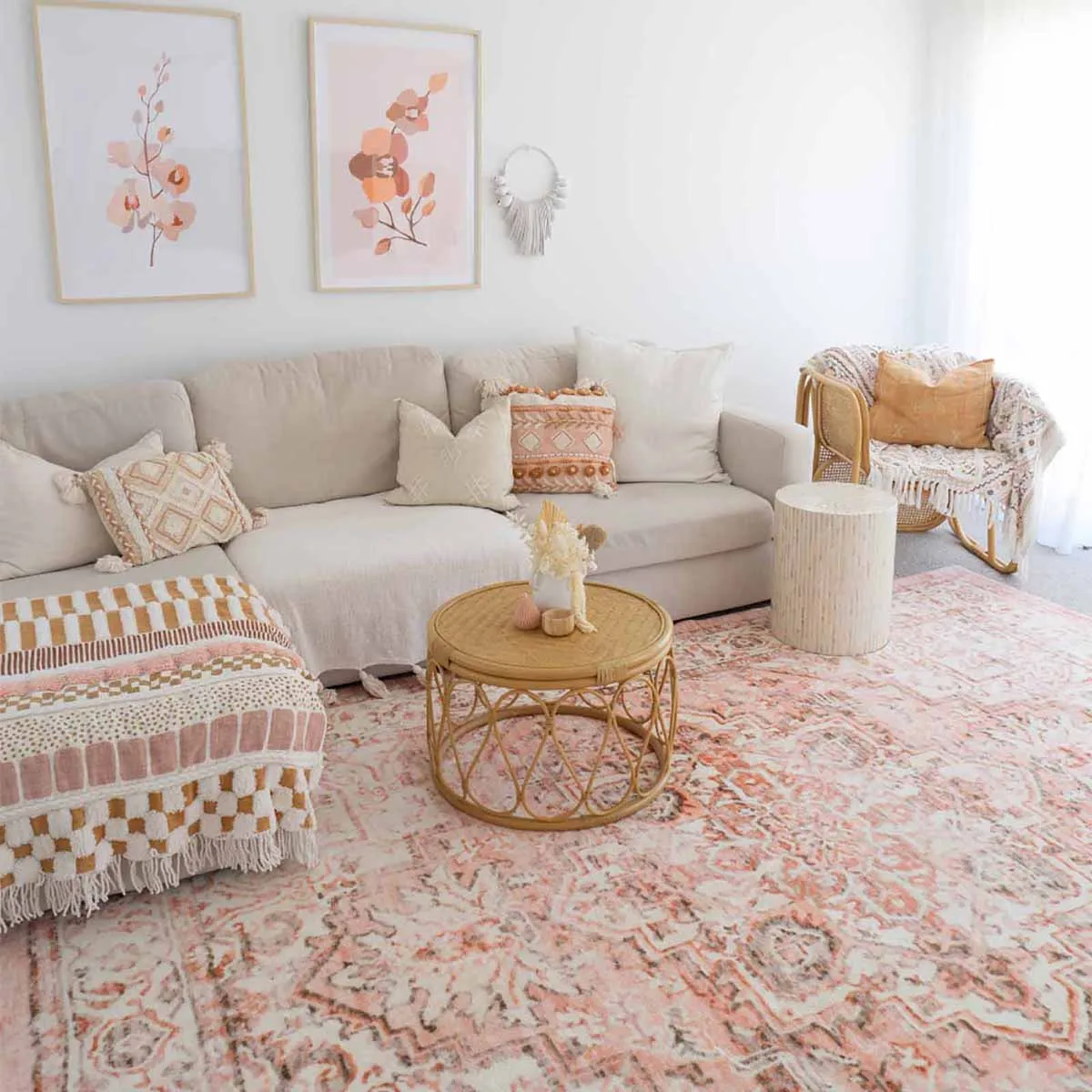 Veronique Distressed Washable Rug