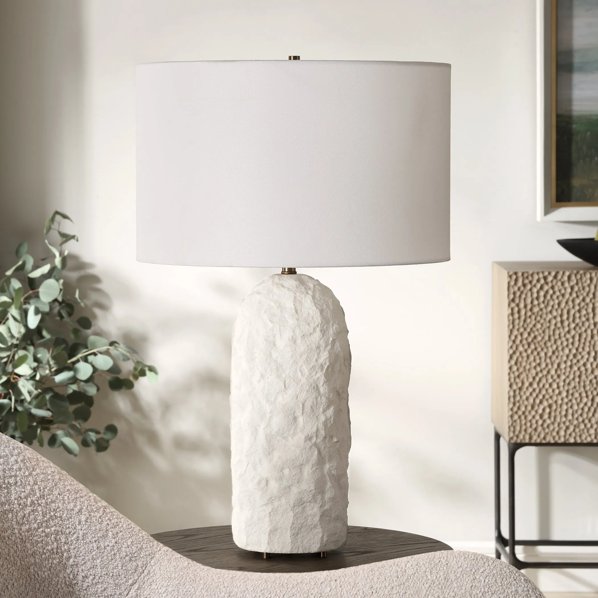 Vieste White Table Lamp