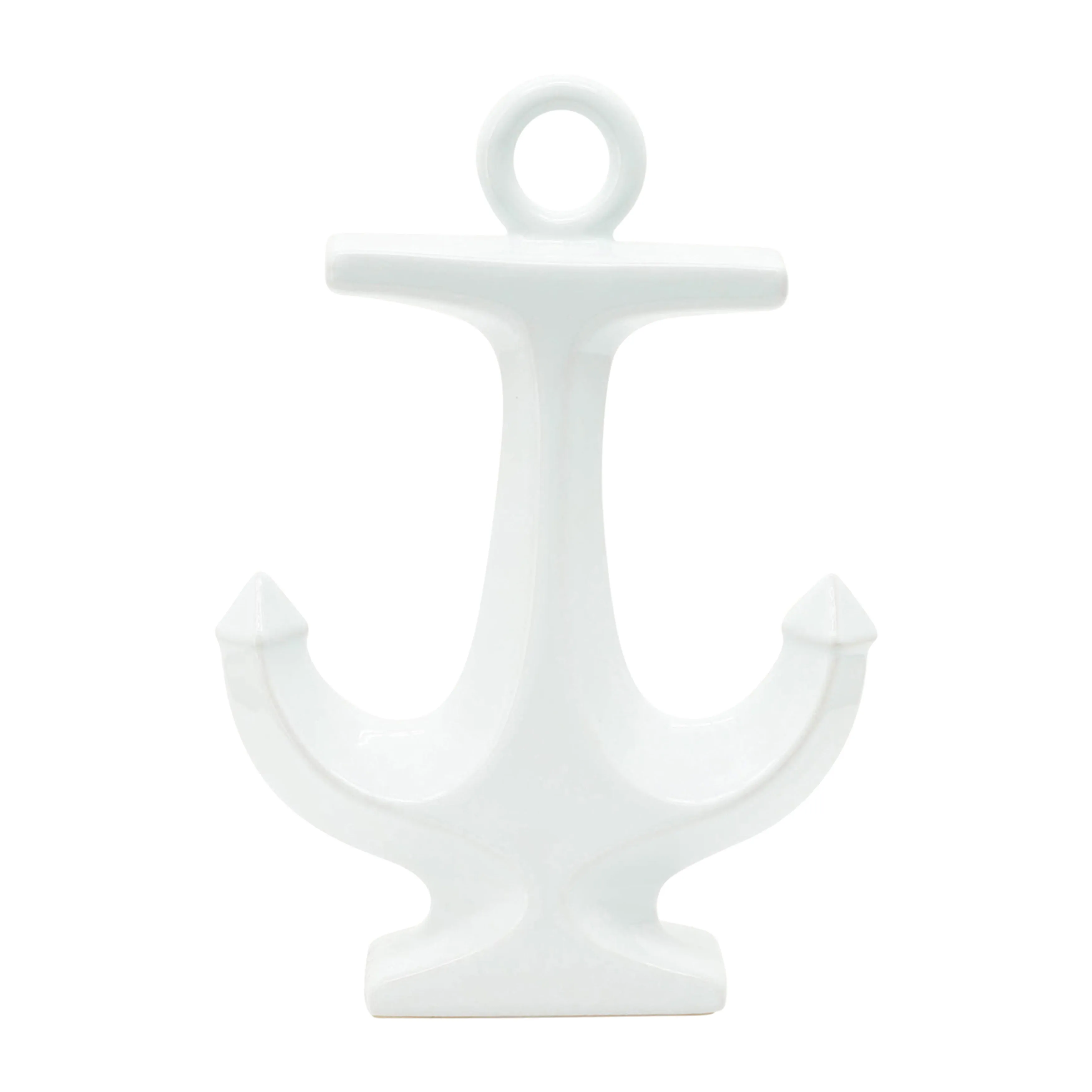 WHITE CERAMIC ANCHOR 10"