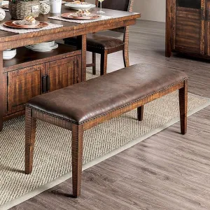 Wichita Light Walnut Bench