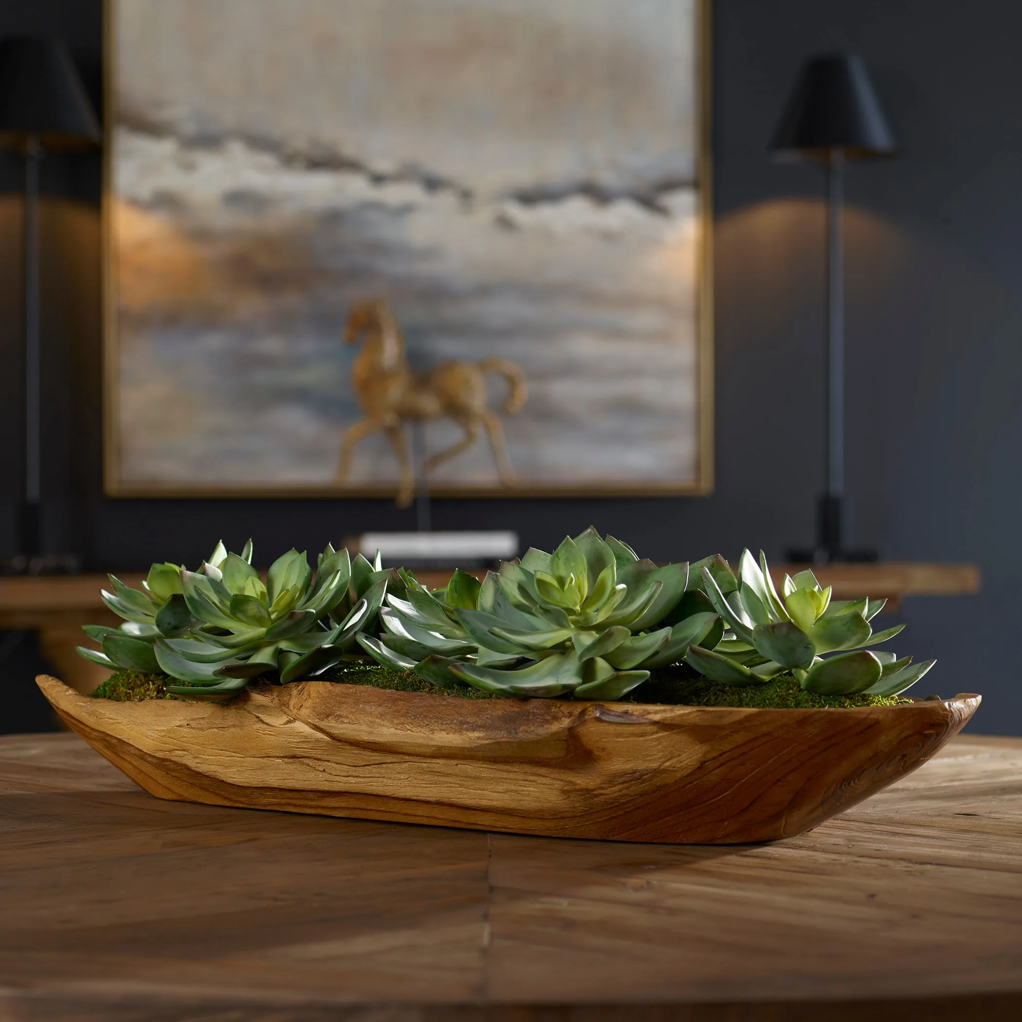 Yuma Succulent Centerpiece